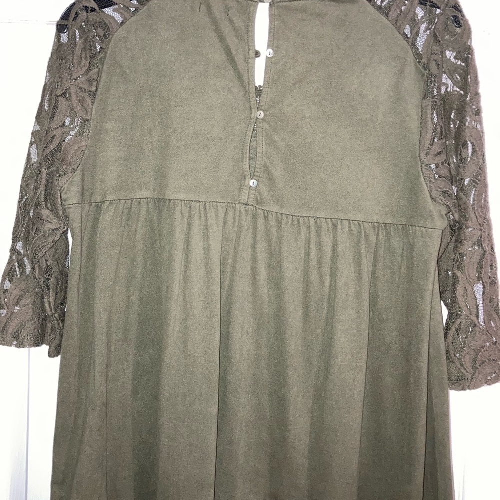 Olive blouse - Picture 2 of 5